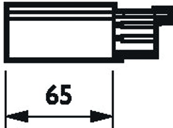 End-Einspeisung links sw 3p