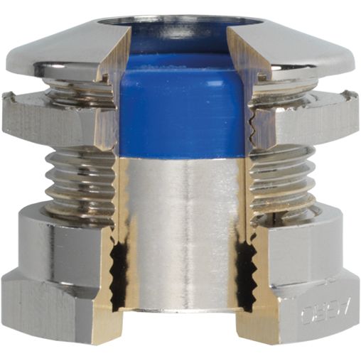 Kabelverschraubung M16 Progress V2A si unbeh Edelstahl (V2A) 21mm IP68 ger