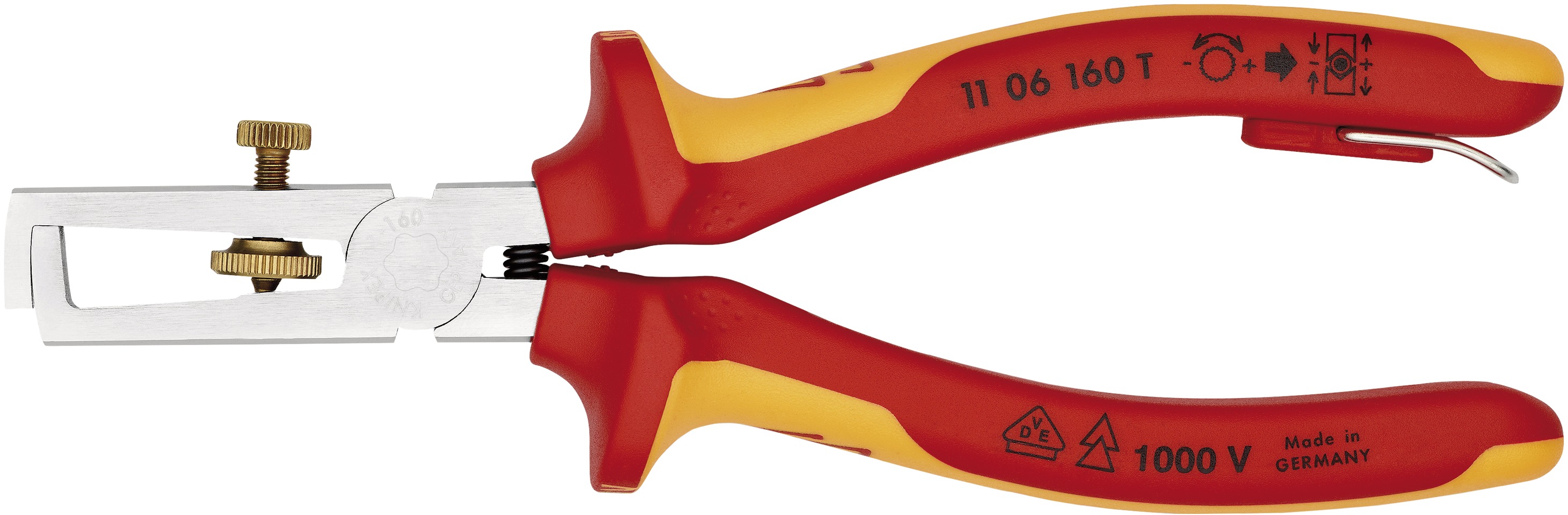 Abisolierzange isol 10qmm VDE 2Komp