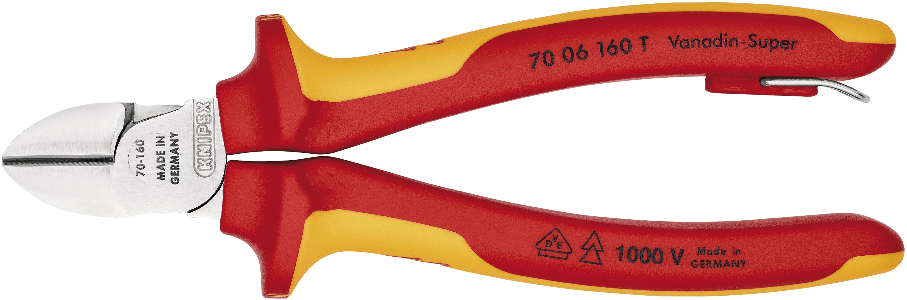 Seitenschneider isoliert 1000V 160mm Schutzisoliert 1000V