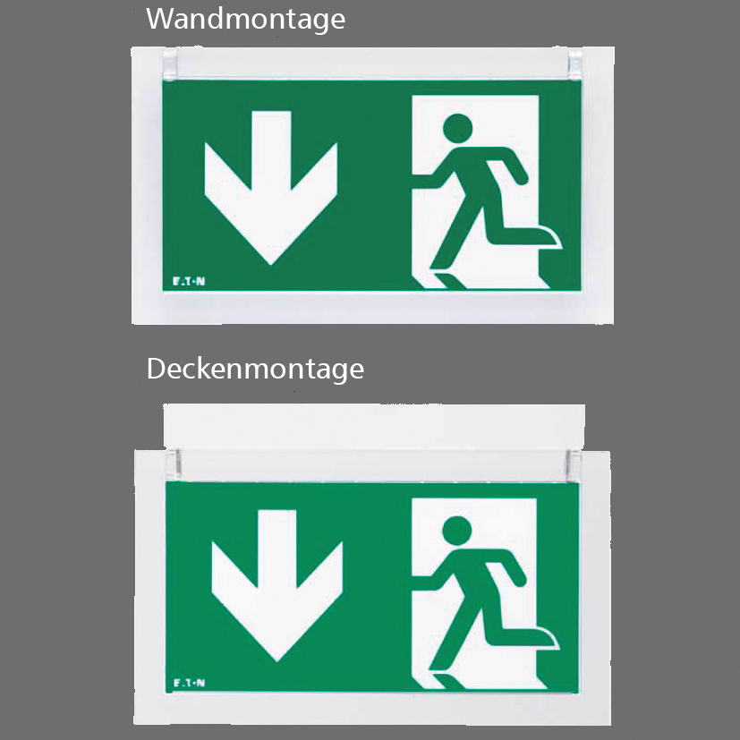 LED-Sicherheitsleuchte CrystalWay 4,1W 6500K 1LED Wandanbau/Deckenanbau 20m