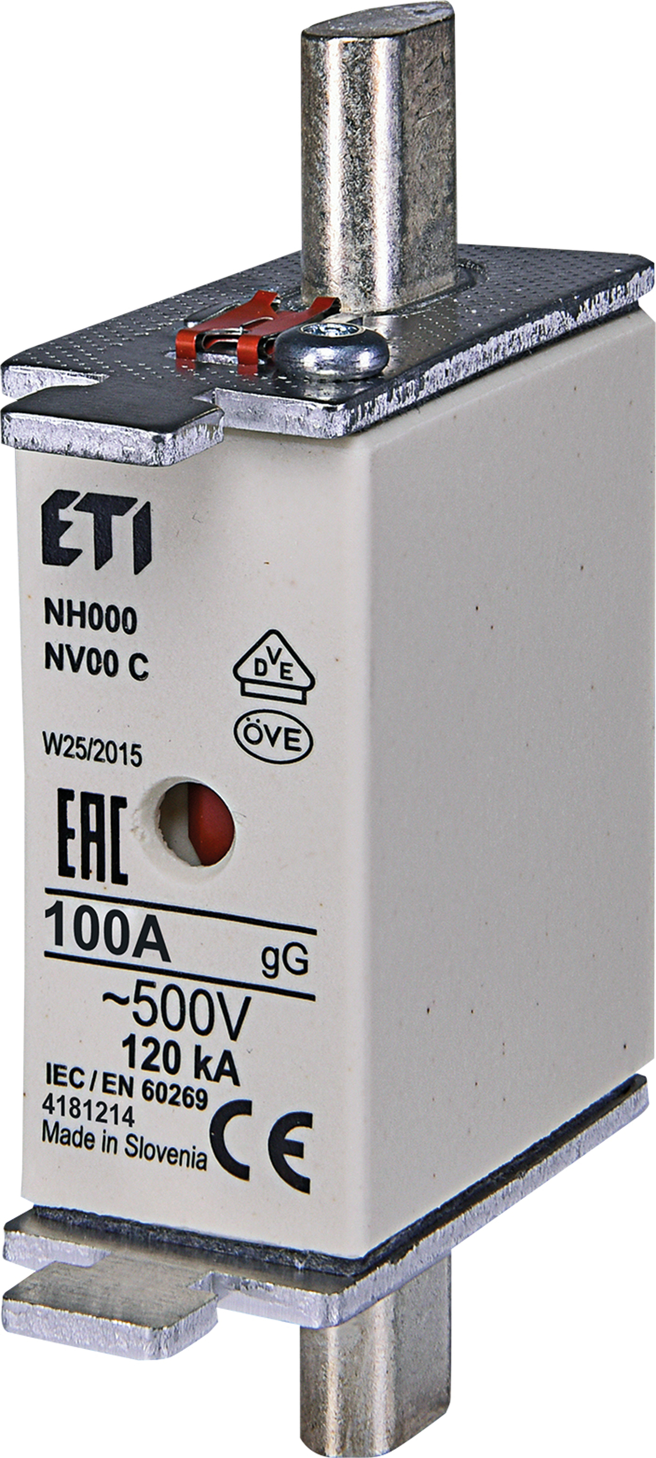 NH-Sicherungseinsatz 20A NHC00 690VAC gG Kombik