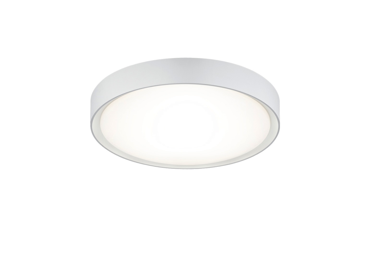 LED-Deckenanbauleuchte CLARIMO 18W 3000K 1600lm ws Konv IP44 Ø330x90mm