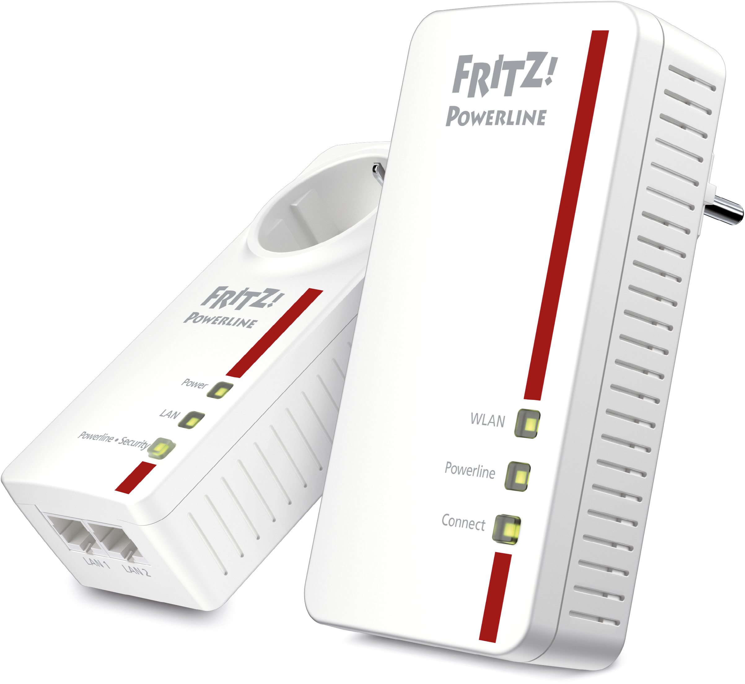 Netzwerkadapter 1x10/100/1000mbit/RJ45 Gig, FRITZ!Powerline Set:1x1260E+1x1220E