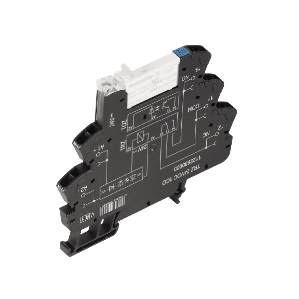 Schaltrelais 1W IP20 6,4x90,5x87,8mm Federzugans