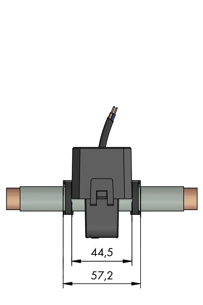 Kabelumbaustromwandler Serie 855 Kl&#x3D;1 250A/5A 1VA m.Berührungss Schnappbef