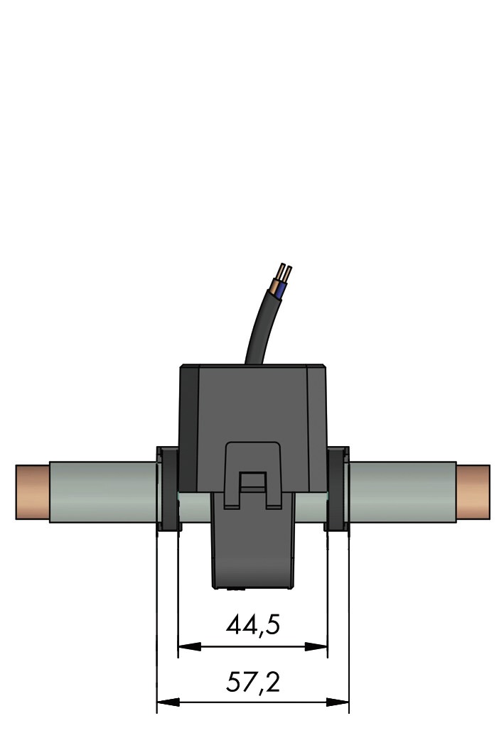 Kabelumbaustromwandler Serie 855 Kl&#x3D;1 400A/5A 1VA m.Berührungss Schnappbef