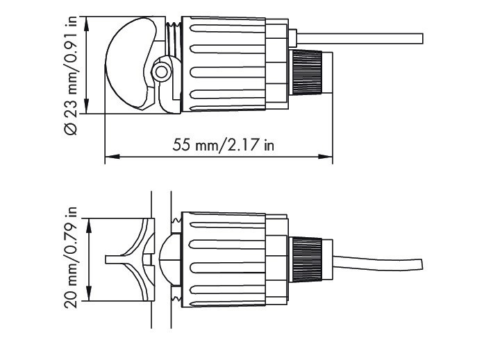 Potentialabgriff Serie 855