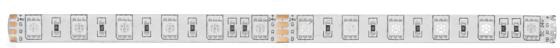 LED-Lichtband 14,4W/m rgb 60Stk/m IP60 DC 24V LED nicht austauschbar 5000mm