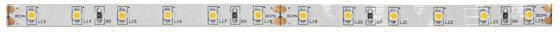 LED-Lichtband 4,8W/m gn 60Stk/m IP00 DC 24V LED nicht austauschbar 100mm