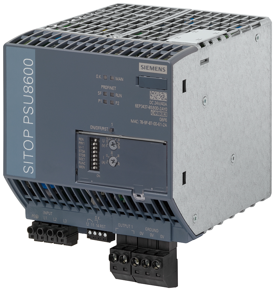 Gleichstromversorgung REG 24V 960W IP20 400VAC 40A f.Reiheneinb Kurzschlussf