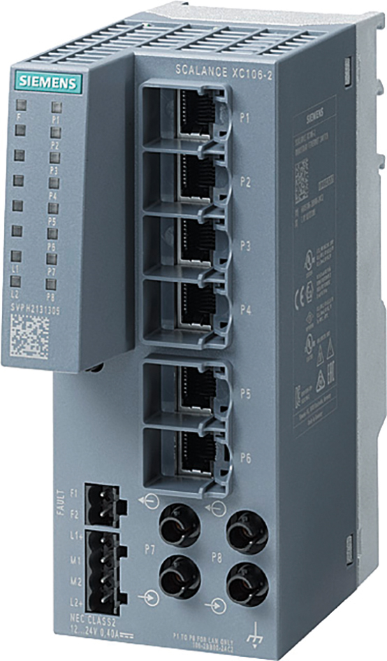 Switch Hutschiene 8x10/100Mbps Layer2