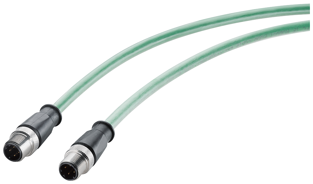 Sensor-Aktorkabel 4p 3m M12 Male ger M12 PVC Polyvinylchlorid (PVC)
