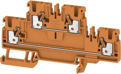 Reihenklemme 0,5-2,5qmm 2Etagen 2kl or 24A TS35 Hutschiene TH35