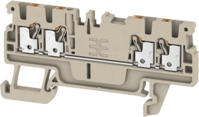 Reihenklemme 0,5-1,5qmm 1Etage 4kl bg 17,5A Hut-/G-Schiene TH35/G32