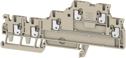 Initiator/Aktor-Klemme 2E 0,5-1,5qmm 13,5A 2Etagen