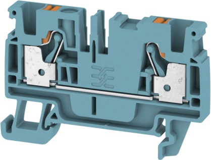 Reihenklemme 0,5-4qmm 1Etage 2kl bl 32A Hut-/G-Schiene TH35/G32