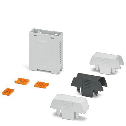 Elektronik-Leergehäuse IP20 Kst unbeh RAL7035