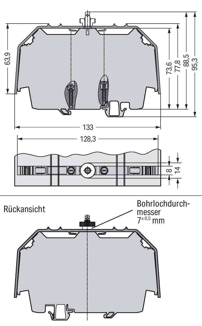 Abdeckung Serie 709