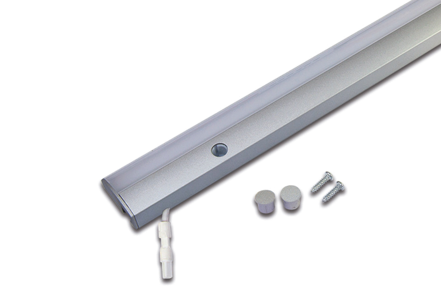 LED-Möbelleuchte 10W 3000K 950lm alu Konv IP20 600x40x15mm