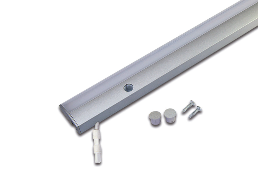 LED-Möbelleuchte 18W 4000K 1900lm alu IP20 1200x40x15mm