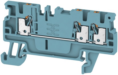 Reihenklemme 0,5-1,5qmm 1Etage 3kl bl 17,5A TS35 Hutschiene TH35