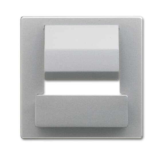 Zentralplatte USB 1f solo gr Klemmbef ohne