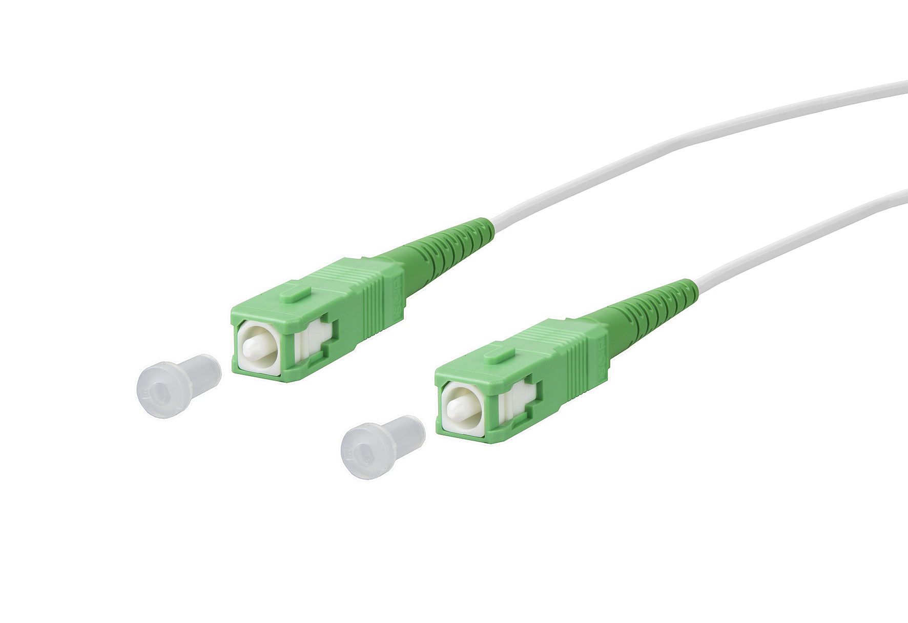 LWL-Patchkabel SC APC SM OS2 1m ws