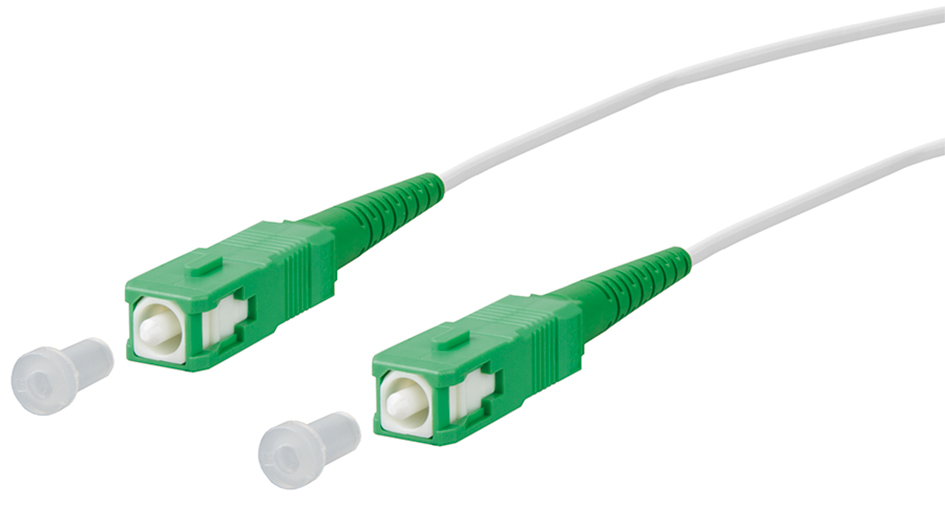 LWL-Patchkabel SC APC SM OS2 2m ws