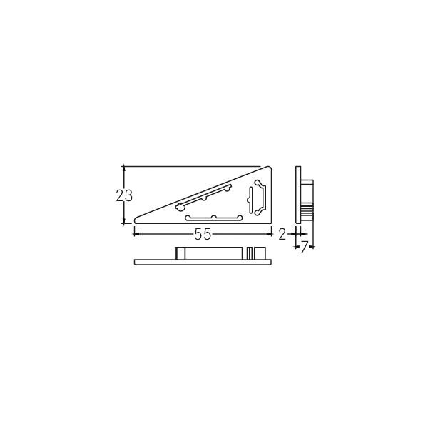 Endkappe ws Kst L23mm H7mm