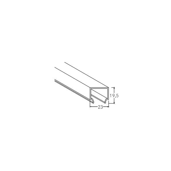 Abblendung ws sym direkt Kst 2000x23x19,5mm