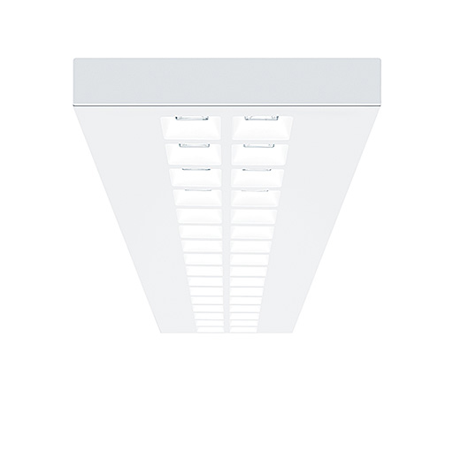 LED-Deckenanbauleuchte MIRL 17,4W 4000K 2830lm ws Konv IP40 1200x300x52mm