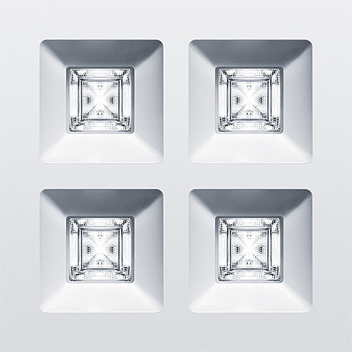 LED-Pendelleuchte 19,9W MIREL 3000K 1LED 2900lm Konv LED nicht austauschbar asym