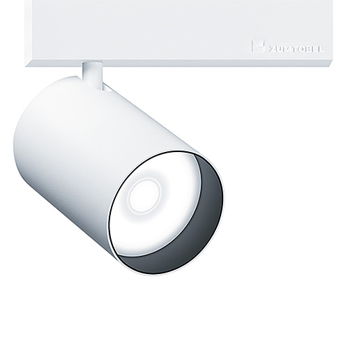 LED-Schienenstrahler 24W SUPERSYSTEM Alu 4000K 1311lm Konv Dimmung DALI 1LED IP20