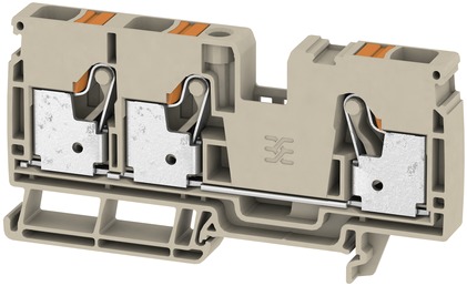 Reihenklemme 0,5-10qmm 1Etage 3kl bg 57A TS35 Hutschiene TH35