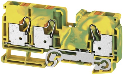 Schutzleiter-Reihenklemme 0,5-10qmm gn/ge 1Etage APL_erf. Hutschiene TH35