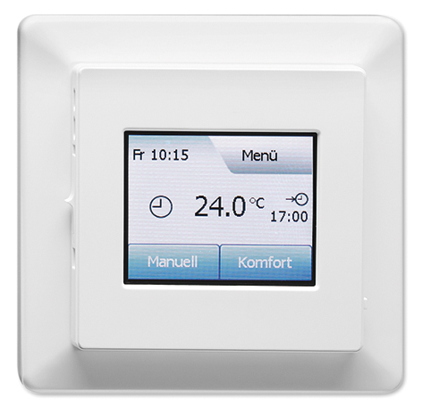 Raumthermostat 230V IP20 m.Display Widerstandssensor
