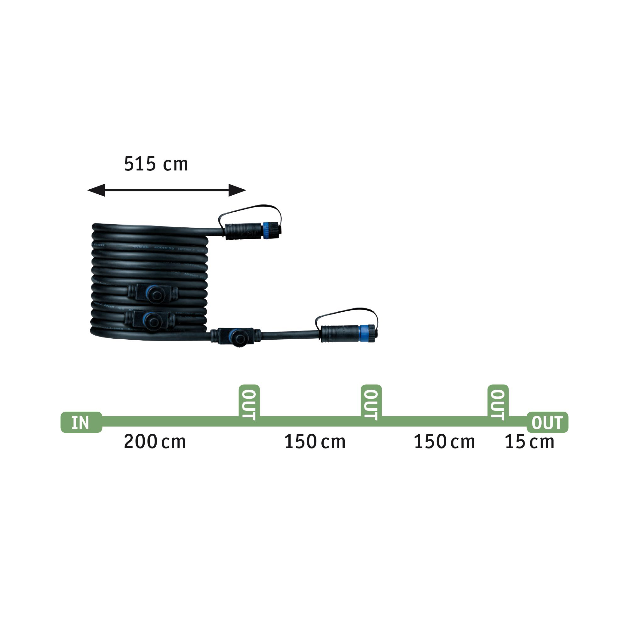 LED-Wegeleuchte 18W Plug&amp;Shine IP67 anth 3000K 3LEDs 520lm Alu Kst_opal