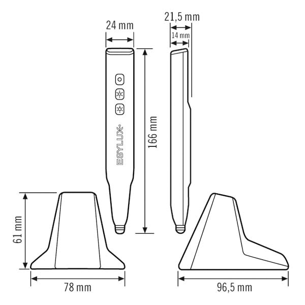 Handsender ESY-Pen sw Zubehör