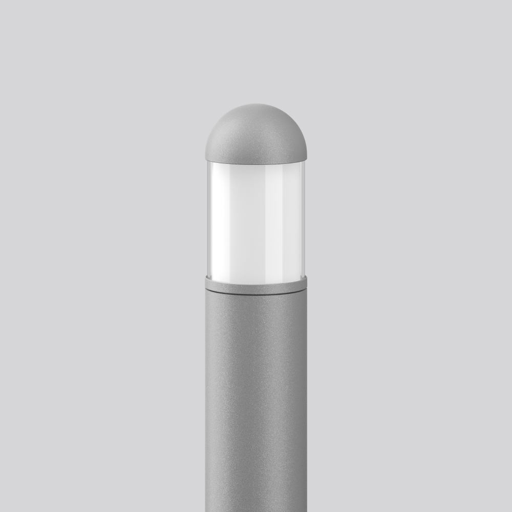 Podestleuchte 57W MegaLaterne E27 si Alu IP65 HV Kst_opal