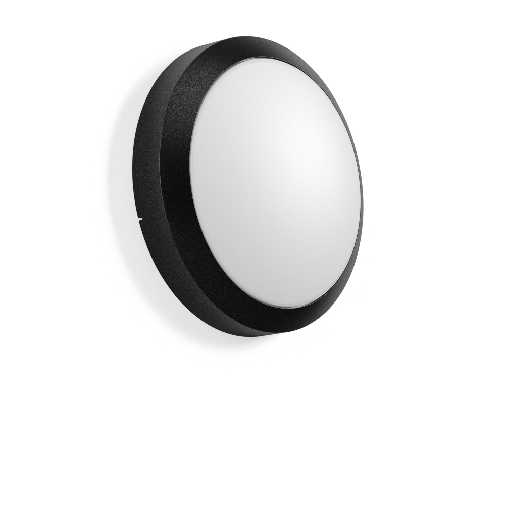 LED-Sicherheitsleuchte RoundedMaxi 22W 3000K 1LED 1050lm Wandanbau/Deckenanbau
