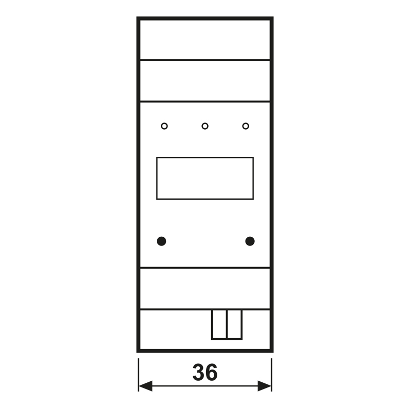 Datenschnittstelle REG 2TE KNX Eth