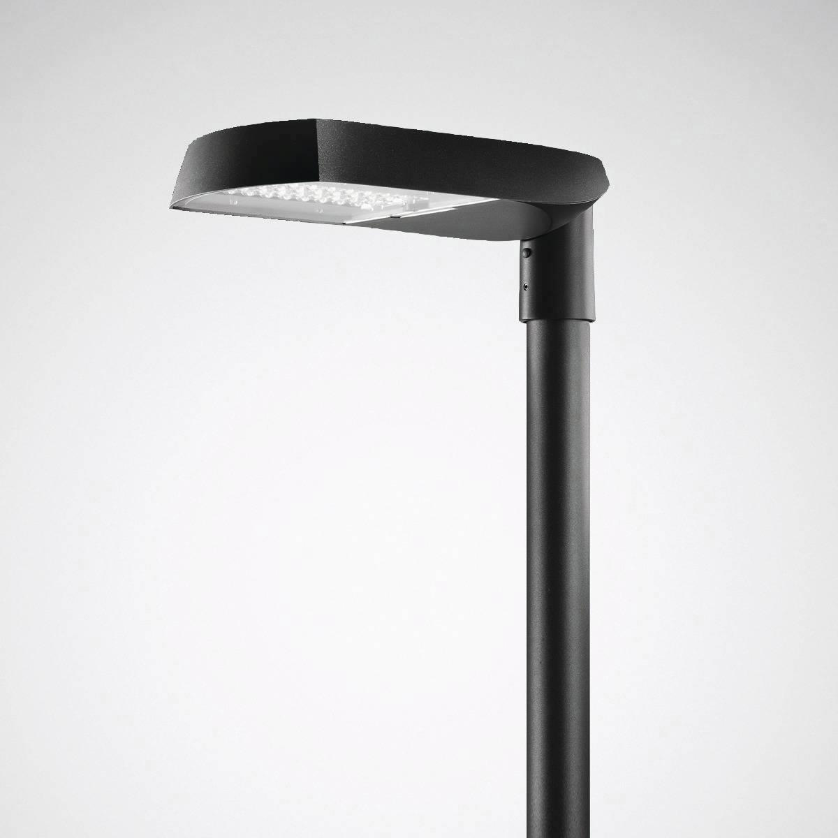 LED-Straßenleuchte 59W Cuvia Aufs/Ans II 76mm 4000K 8200lm anth elektr.Trafo Alu