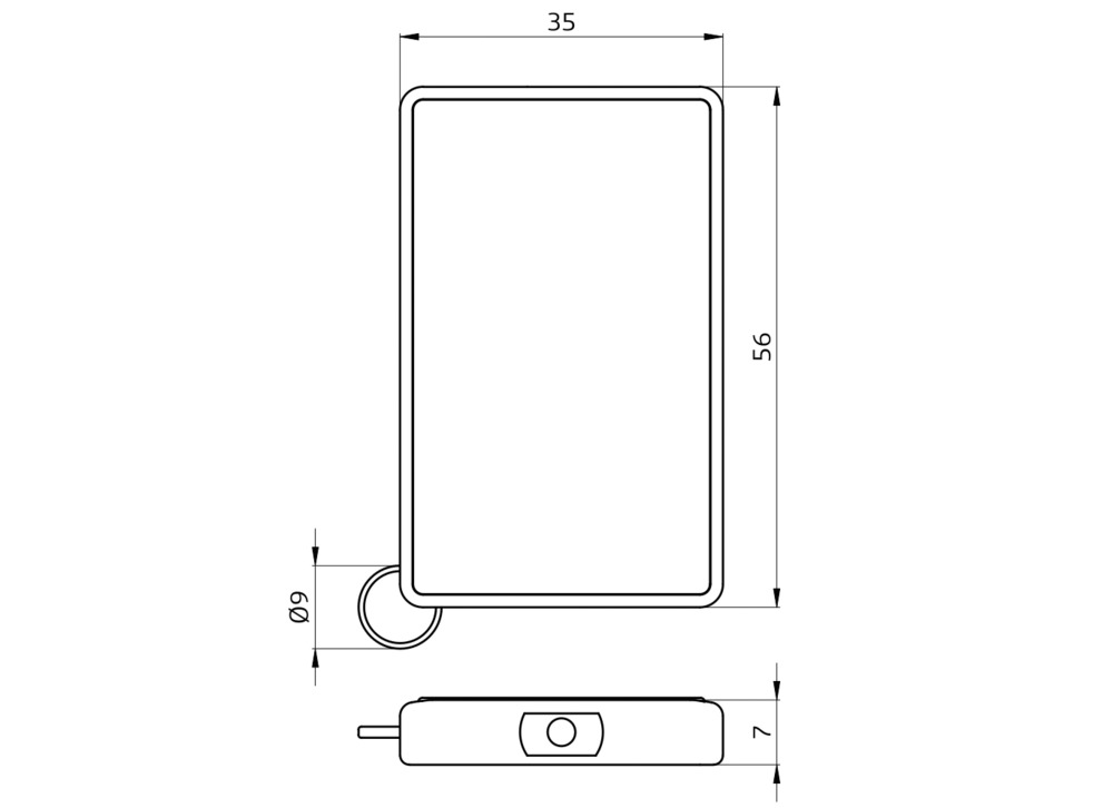 Fernbedienung 5f IR sw vorprogr