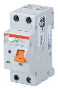 LS-Schalter mit Zusatz B 2p 6A 230V 2TE IP2X