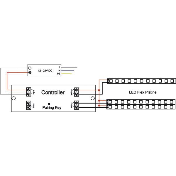 LED-Steuerung 120-240W 5000mA 12-24V dyn IP20 Dimmung Touch and Dim Kstgeh