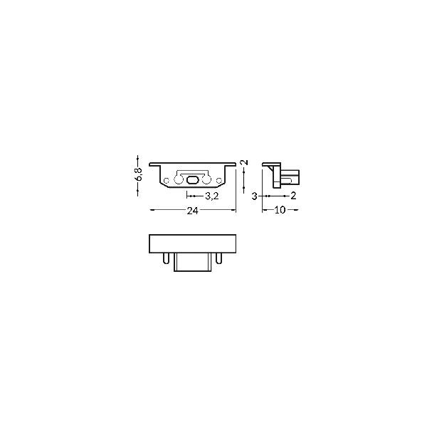 Endkappe ws Kst L24mm