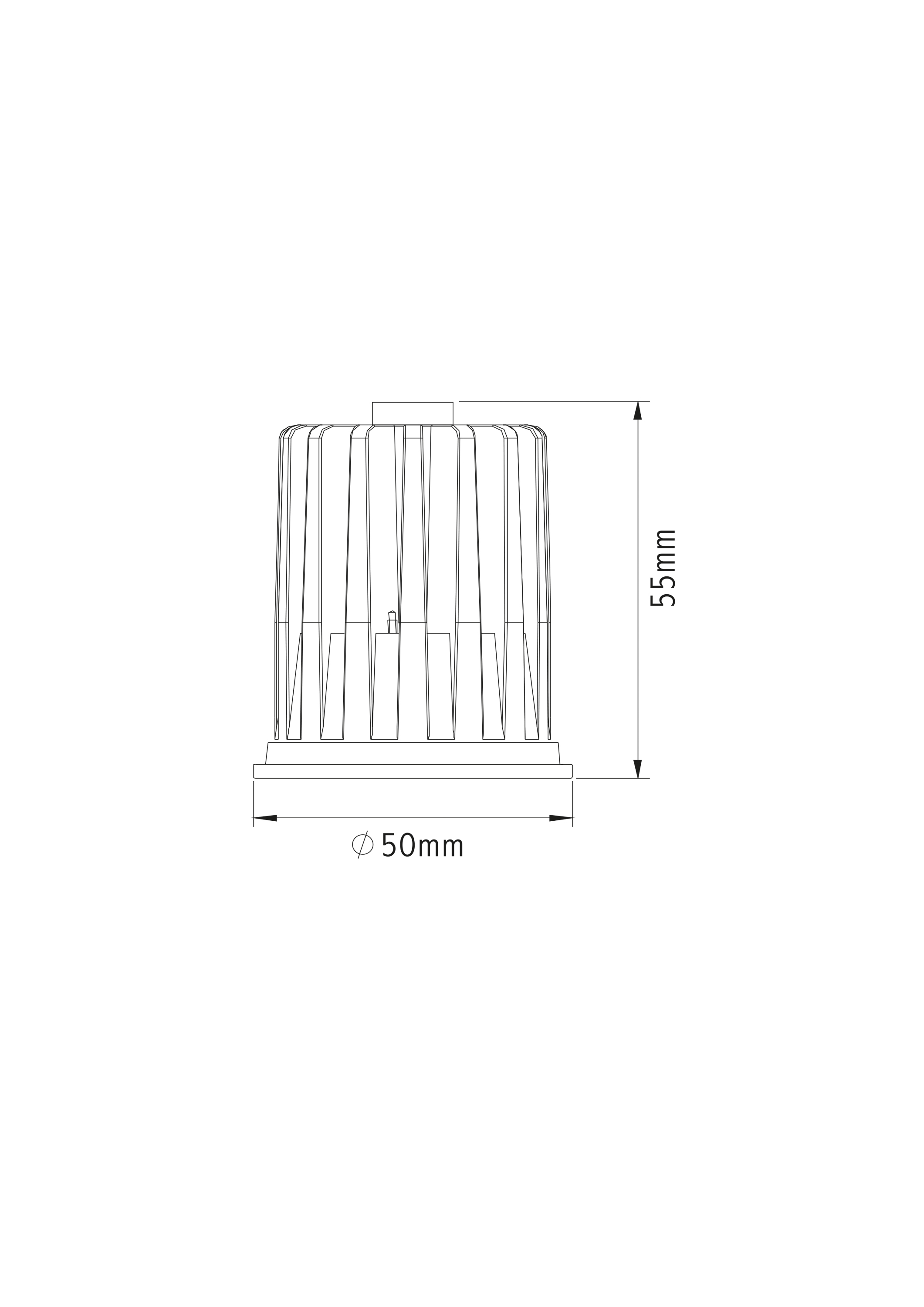 LED-Modul 7W 1LED 20V 3000K 528lm 38° DC LEDmodul