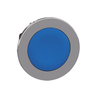 Drucktaster Front 1f bl Ø30,5mm rnd IP66 Tastend