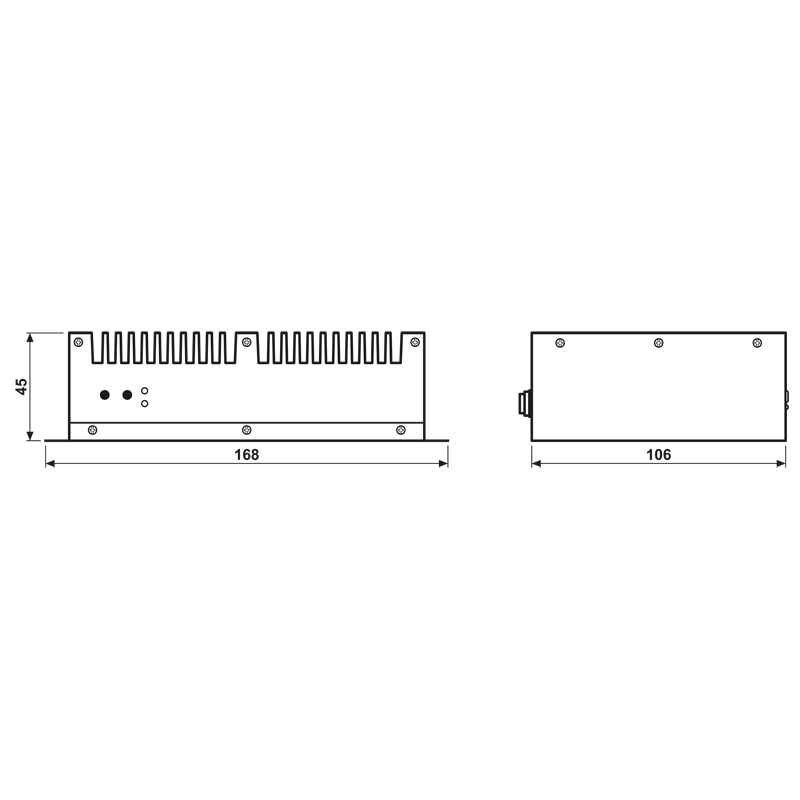 Panel-PC AC 100-240V 2HW/IE 4HW/USB Mit Festplatte